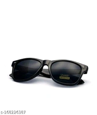 : *MODERN STYLE TRENDY BLACK AVIATOR+ BLACK WAYFARER COMBO PACK OF 2 SUNGLASSES*