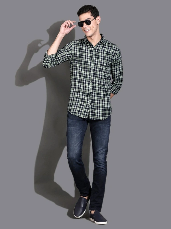 MEN CASUAL SHIRT  - S