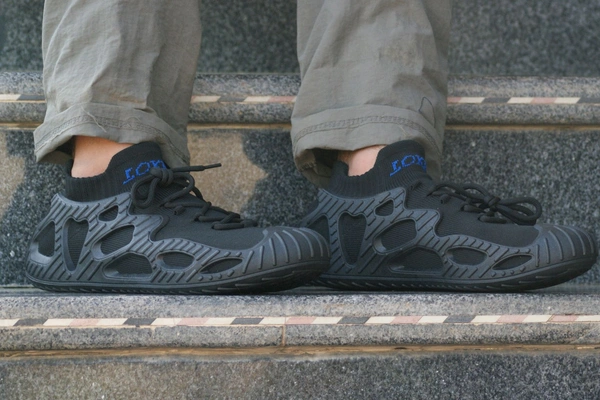 socks shoes for men - Black, 7