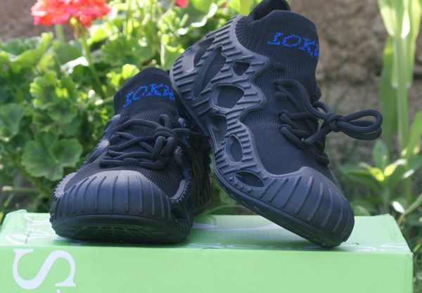 socks shoes for men - Black, 7