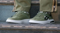 casual shoes for men - Olive Green, 6