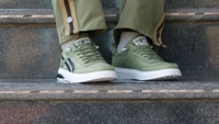 casual shoes for men - Olive Green, 6
