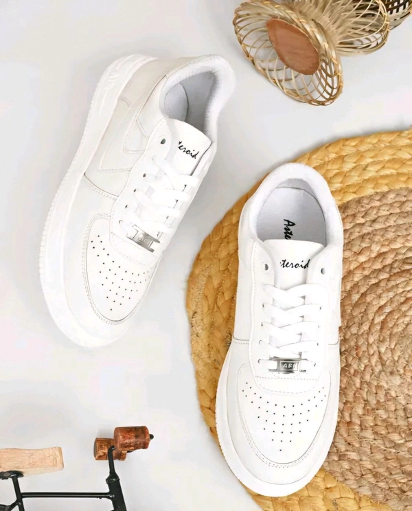 white sneakers  - 7