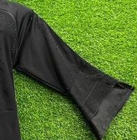 AM FASHION BLACK NIDA 3 LAYER SLEEVE WITH STONE - 54, BLACK