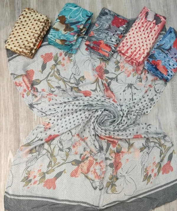 AM FASHION SIMMER CHINES FABRICS STYLISH STALL  - 12, 70"180
