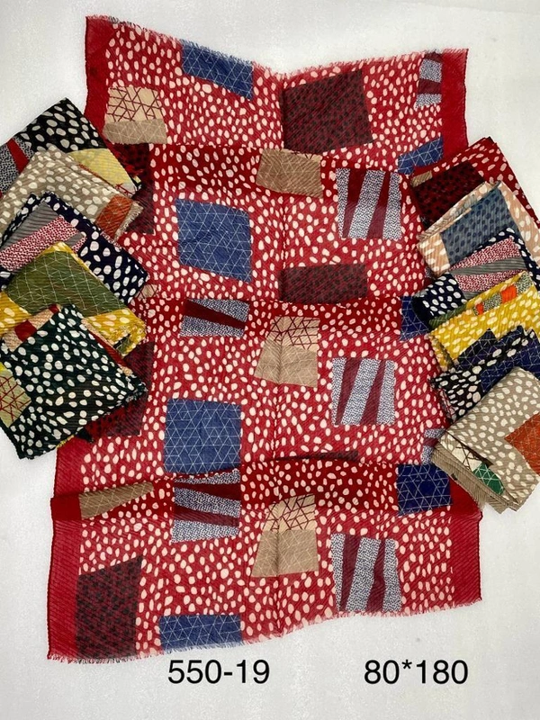 AM FASHION PRINTED COTTON FABRIC STALL - 12, 70*180