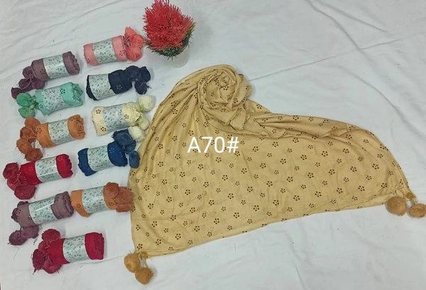 AM FASHION LATTOO PRINTED CHINES FABRIC STALL  - 12, 50*170