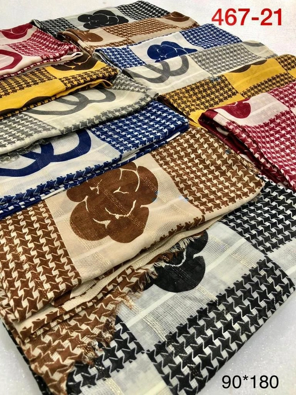 AM FASHION SIMMER CHINES EXLLENT FABRICS  - 6, 80*180