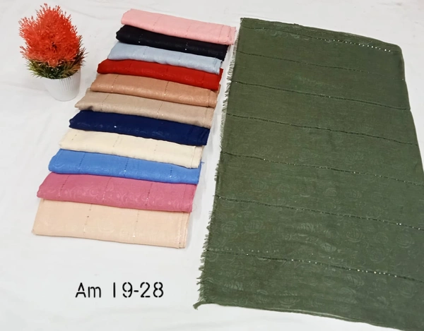 AM FASHION PRINT CHINES FABRIC STALL  - 12, 70*180