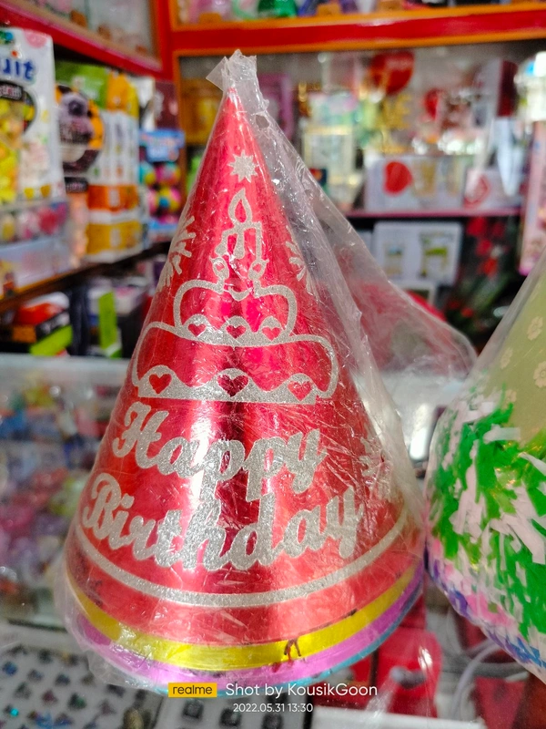 Smiley Birthday Cap