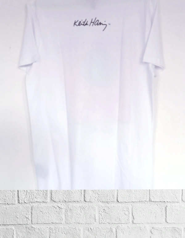 H&M  printed T-shirts⚾️ - white , M