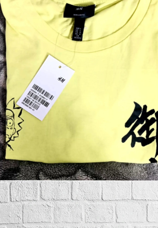 H&M Ricky and Morty Tee🍋 - Green lite , L
