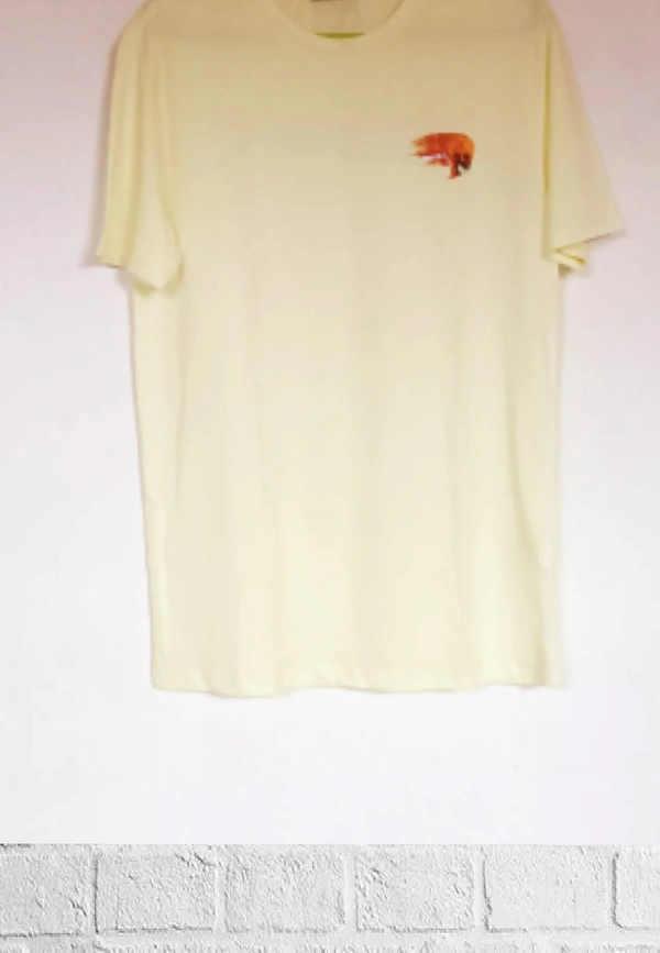 H&M Back printed(Metallica)Tee🧀 - Cream, M