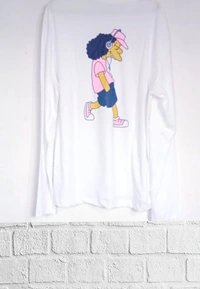 H&M Back printed T-shirts ⚾️ - white , L