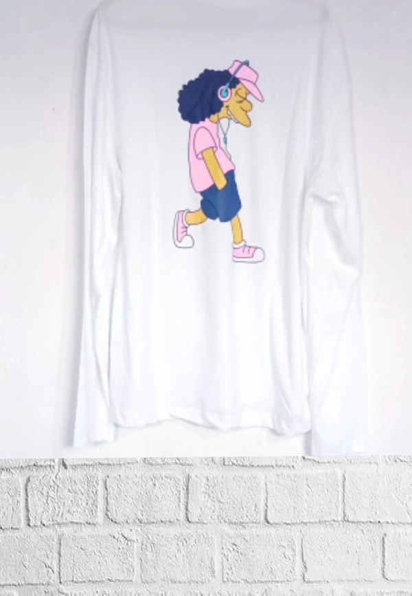 H&M Back printed T-shirts ⚾️ - white , L