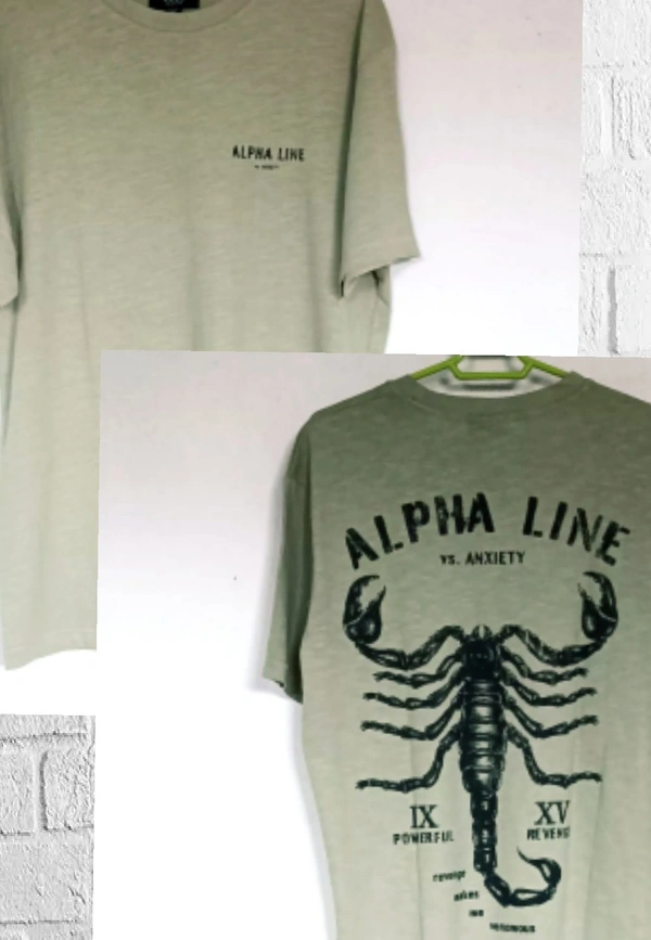 Alpha Line Smog Tee - Green🍈, Xs