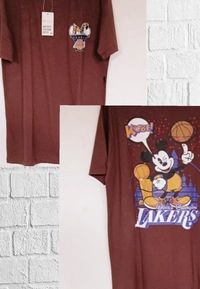 H&M Back printed Lakers Tee - Xl, 🏀