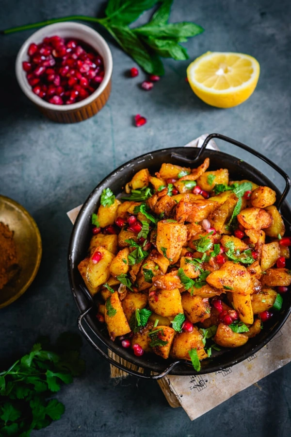 Aloo Chat - Full Plate