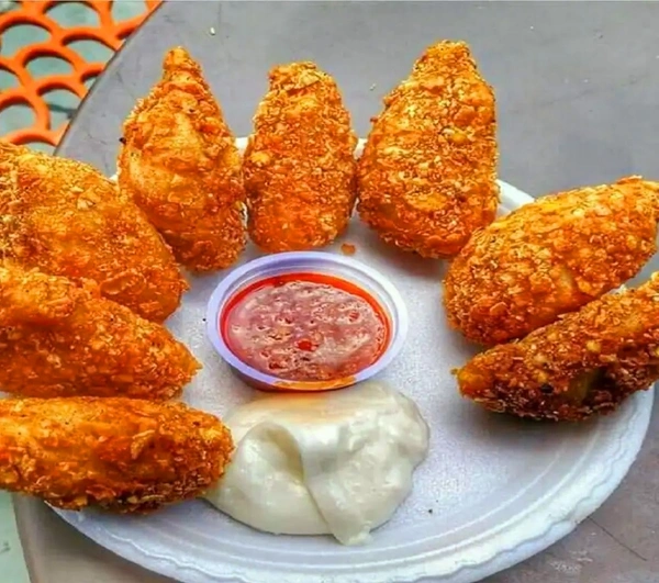 Chicken Kurkure Momos - Full Plate