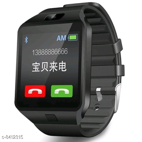 Dz09 DZ09 Black Android, 4G calling Smartwatch
