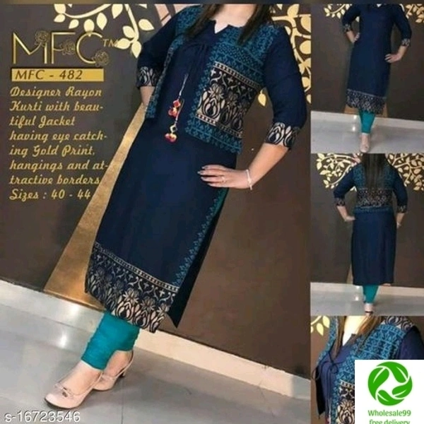 Kurti - 16723546, blue, 1