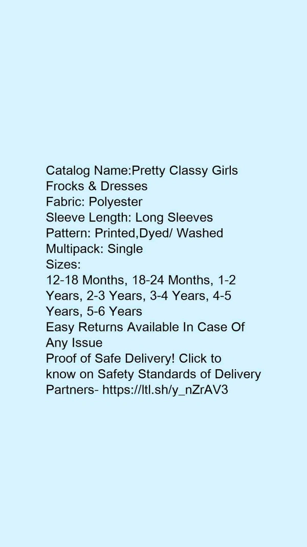 Agile Funky Girls Frocks & Dresses - 1, red