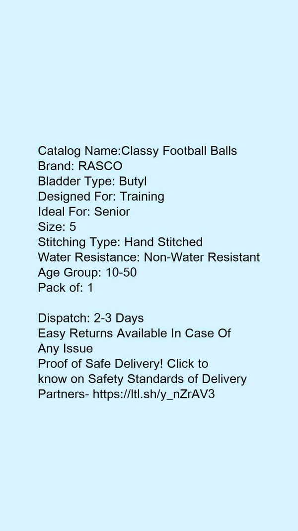 RASCO Graceful Football BallsBrand: RASCO