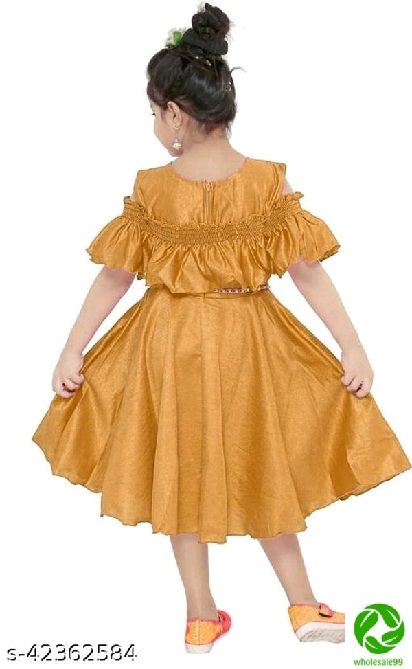 Cool Girls Frocks & Dresses - 3-4years, gold