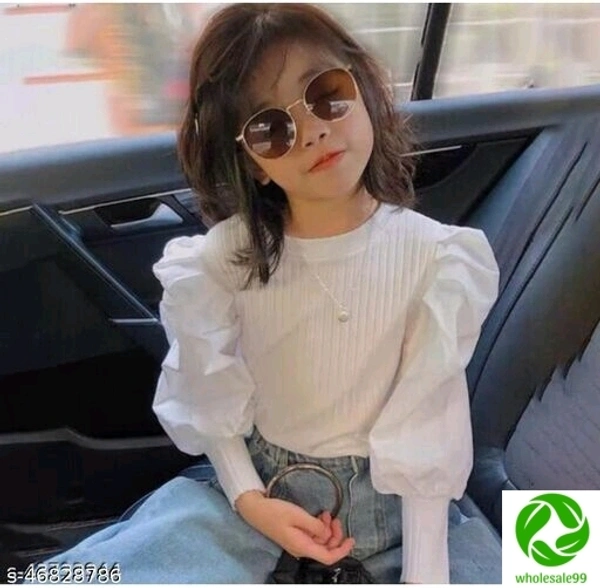 Elegant Girls Tops & Tun - white
