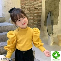 Elegant Girls Tops & Tun - black