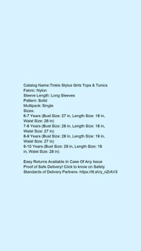Elegant Girls Tops & Tun - yallow