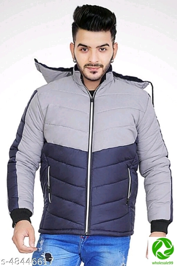 Trendy Men Nylon full Sleeves JacketFabric: Nylon - Red, M