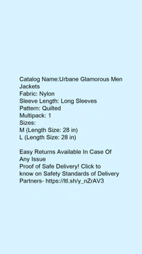 Trendy Men Nylon full Sleeves JacketFabric: Nylon - blue, Blue