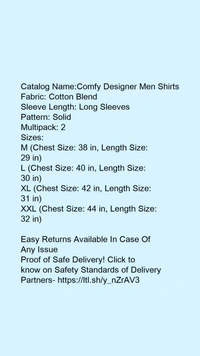 Catalog Name:*Comfy Designer Men Shirts* - green and black, XXL
