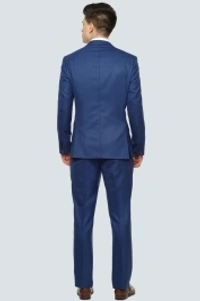 LOUIS PHILIPPE Single Breasted Checkered Men Suit - 46