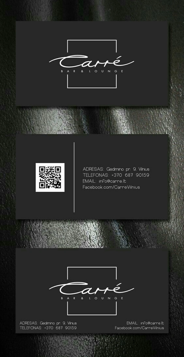 Visiting card designing