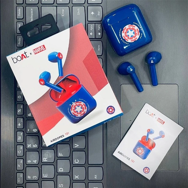 Iron Man Tws 131 Marval Limited Edition Earbuds - Captain America