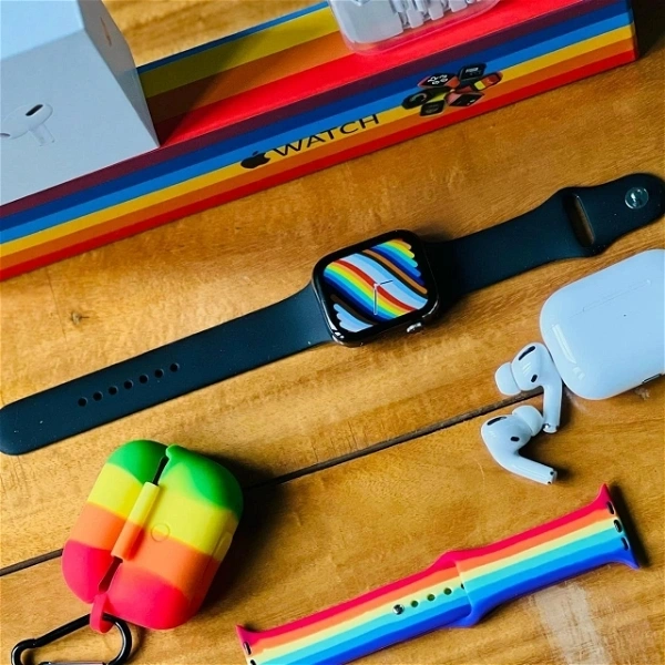 ZedQ Store Special Combo Offer | Series 7 Smartwatch With Apple Box | Air Pods Pro Awesome Quality | EarPods With Lightning Connector