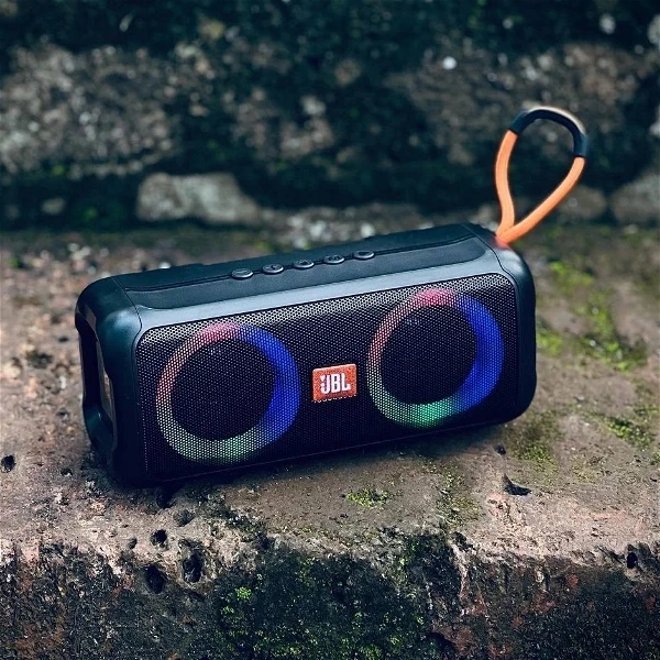 Portable Bluetooth Speaker Dynamic Thunder Sound With High Bass 2400mAh 10 W Bluetooth Speaker With Jbl Brand Logo - Black