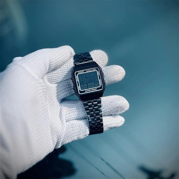 Casia A500W Digital Watch With High Quality Strap Best Finishing Body & Case - Black