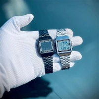 Casia A500W Digital Watch With High Quality Strap Best Finishing Body & Case - Black