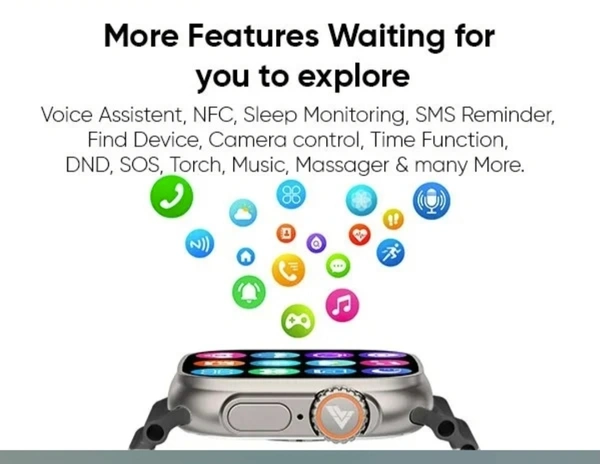 Smart Watch Series 8  - Web Orange, All