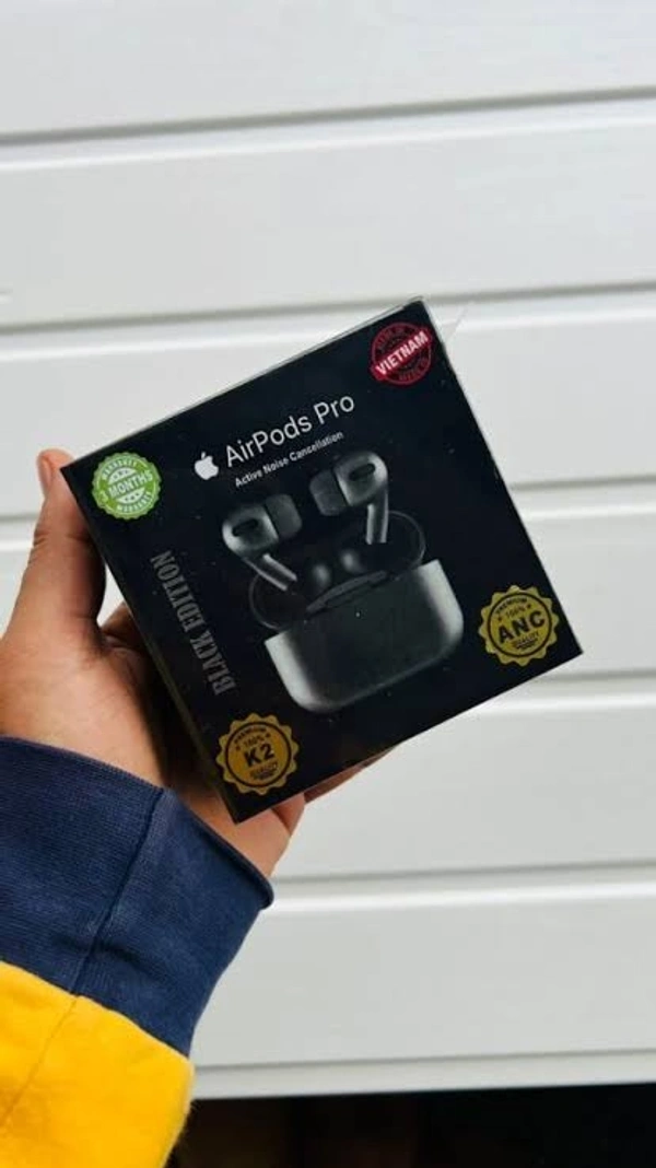 Airpods pro Anc Apple 1st Copy  - Black