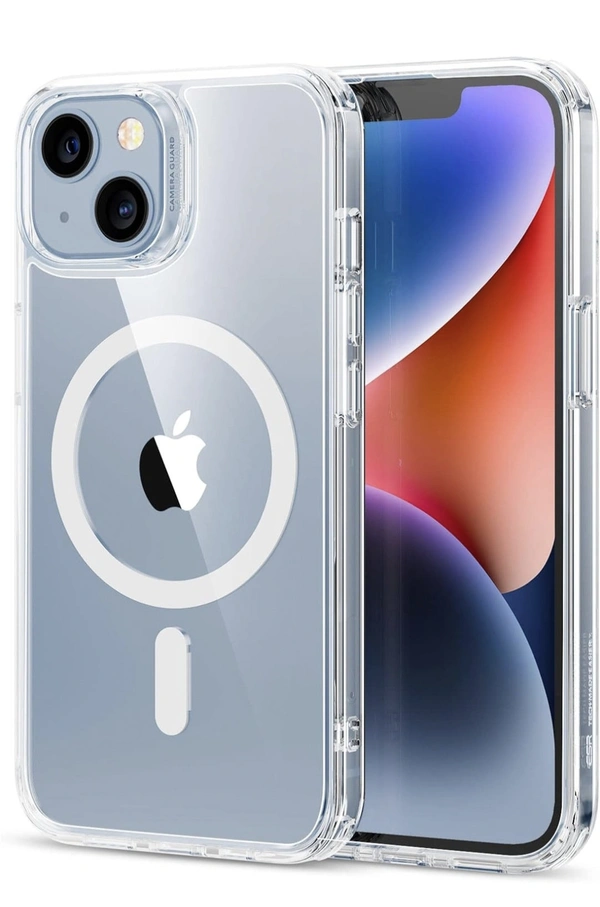 iPhone 13/ 14 Back Cover  - White, Free