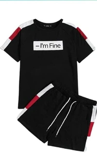 DRI-FIT SOLID ACTIVE HALF SLEEVES T-SHIRT WITH SHORT - WHITE, XXL