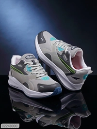 ASIAN INNOVA-01 PREMIUM SPORTS SHOES - WHITE, 6