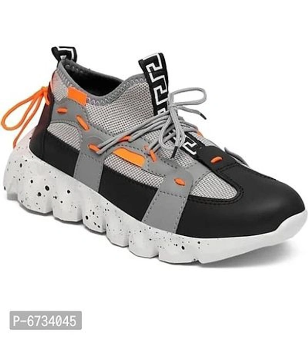 MAN CHUNKY SNEAKERS - ORANGE, 6
