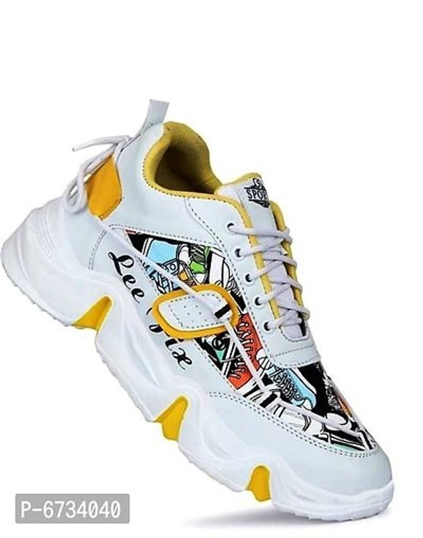 MAN CHUNKY SNEAKERS - YELLOW, 6