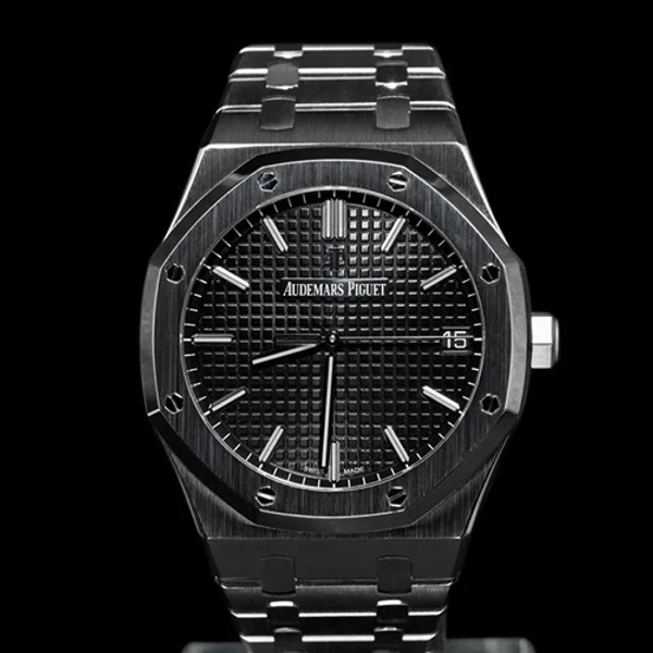 Luxury Watch Black Royal Oak Selfwinding (Refurbished)