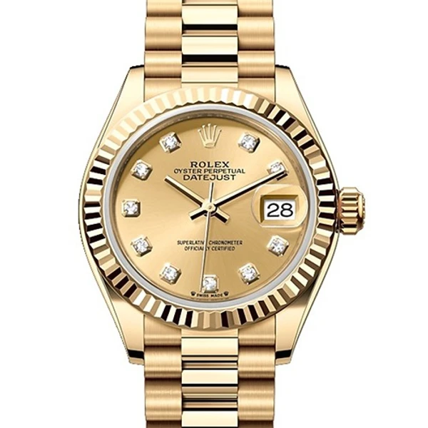 Luxury Watch Datejust Full Gold Men (Refurbished